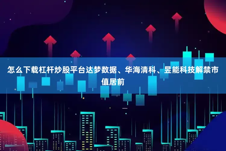 怎么下载杠杆炒股平台达梦数据、华海清科、昱能科技解禁市值居前