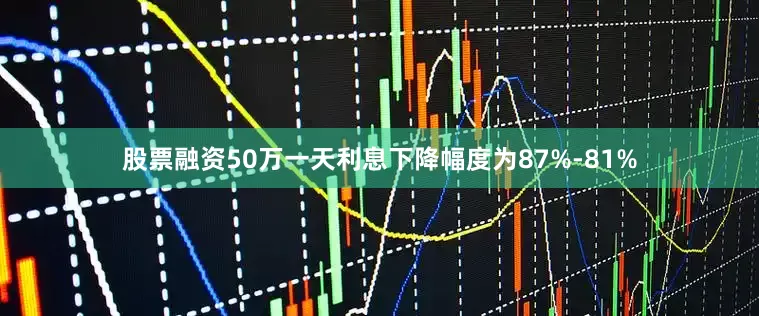 股票融资50万一天利息下降幅度为87%-81%